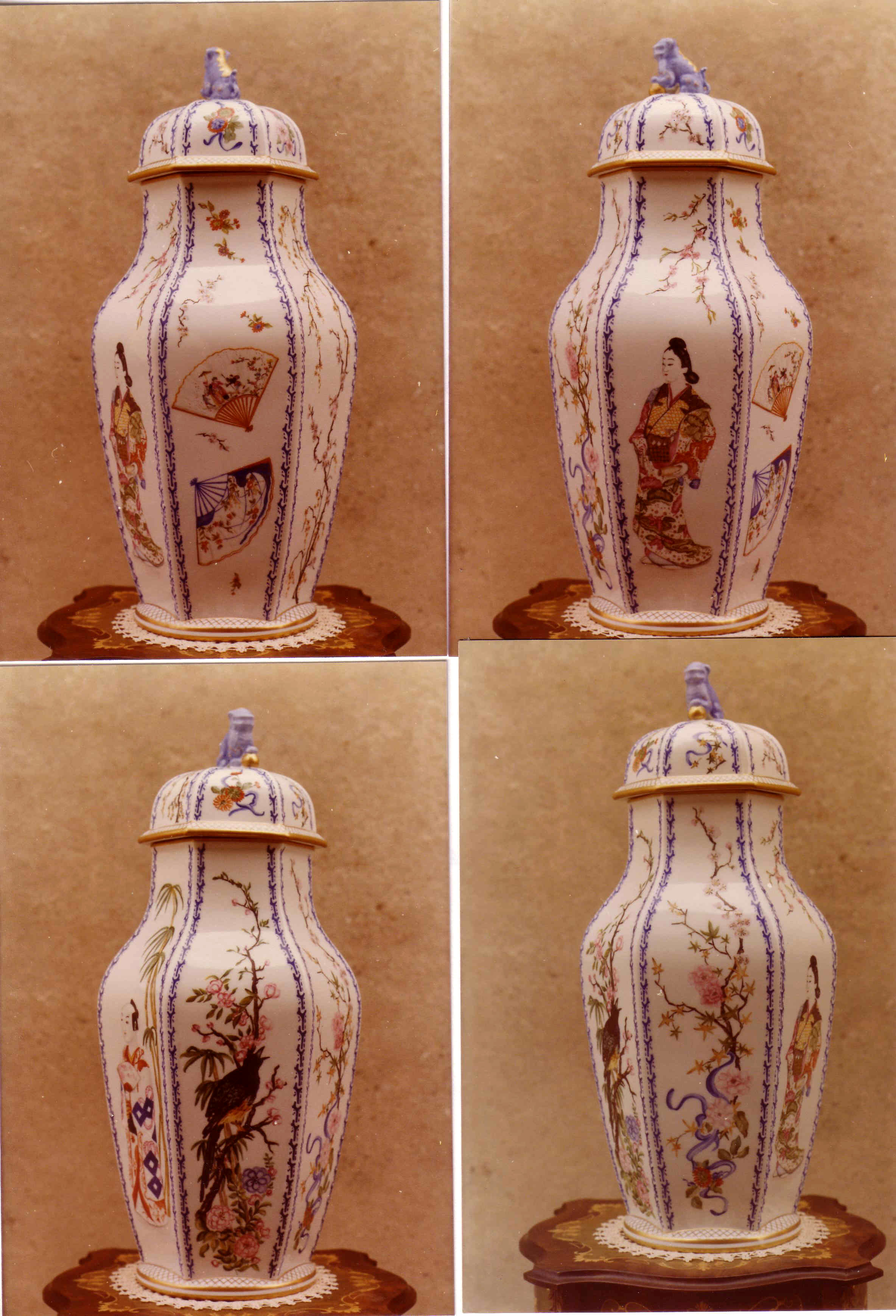 Vaso Chimera in Limoges H. 64 cm