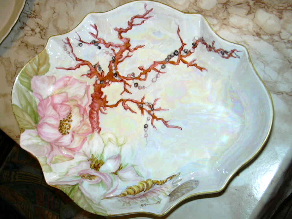 centrotavola fondo marino